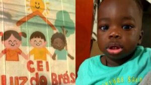 Morte na creche: mãe do bebê de 1 ano passa mal após notícia. Imagem: arquivo pessoal