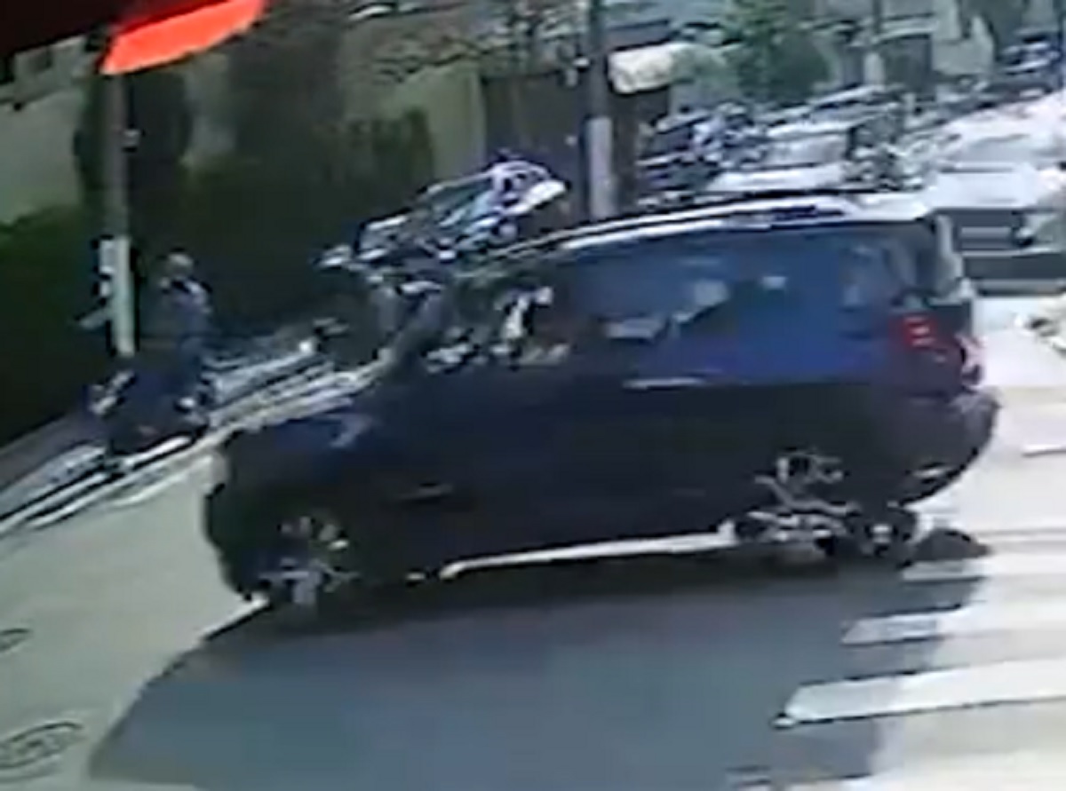 Perseguição em SP termina com motociclista gravemente ferido. Imagem: Reprodução