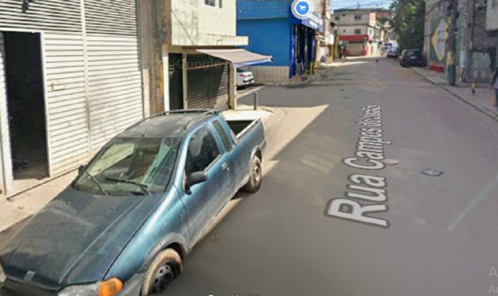 Cidade Tiradentes: pai e filho reagem a assalto e são baleados. Imagem: Google Map