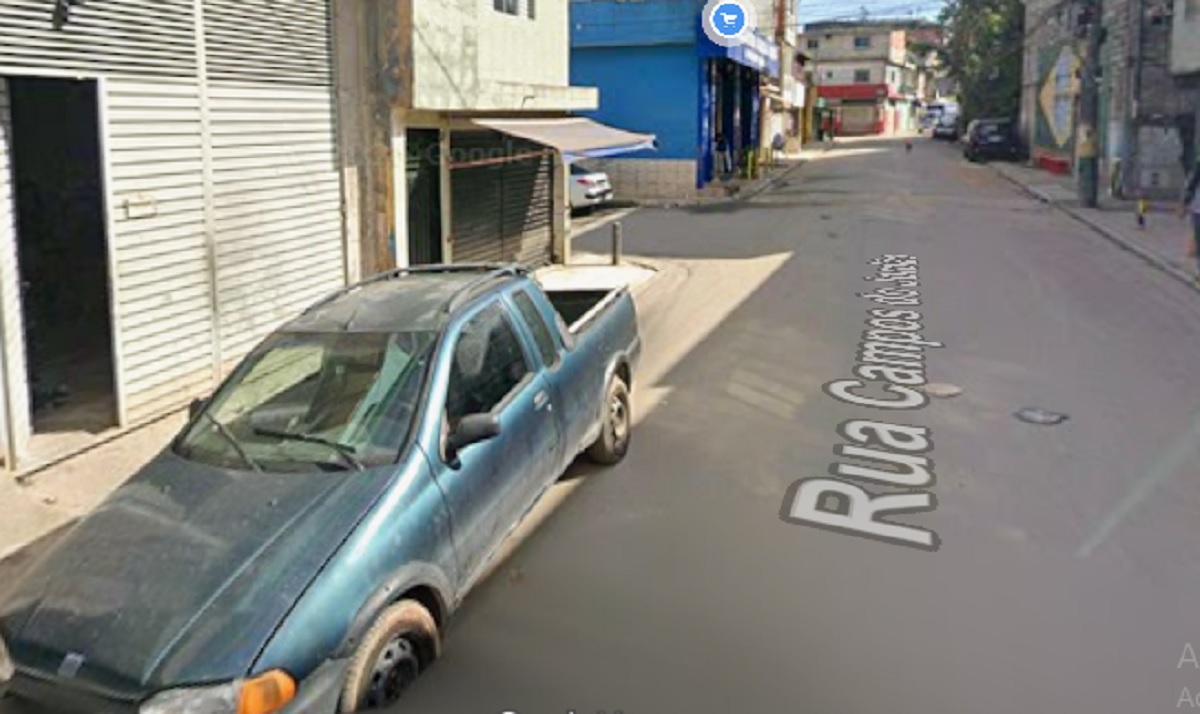 Cidade Tiradentes: pai e filho reagem a assalto e são baleados. Imagem: Google Map