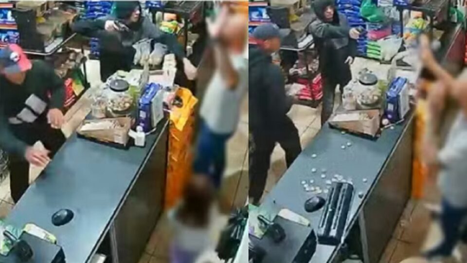 Osasco: polícia prende um dos assaltantes da casa de rações. Imagem: Reprodução