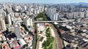 Parque do Moinho: SP toma posse da área de antiga favela. Imagem: Governo de SP