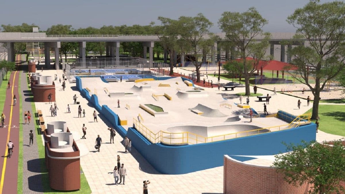 Parque do Moinho: SP toma posse da área de antiga favela. Imagem: Governo de SP