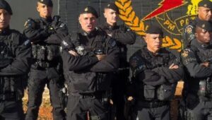 ‘Unidos pela farda’: tenente Pimentel ganha apoio no país todo. Imagem: reprodução Instagram