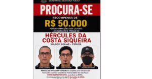 Tenente Pimentel: polícia oferece R$ 50 mil a quem achar atirador. Imagem: Reprodução