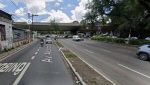 Radial Leste terá trecho interditado por 120 dias. Imagem: Google Maps