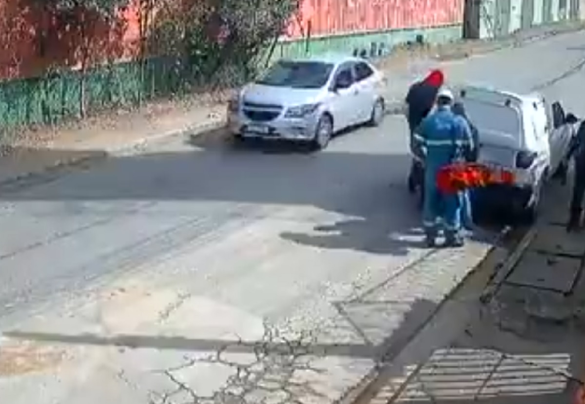 Funcionário da Comgás é assaltado em Cidade Tiradentes. Imagem: Reprodução