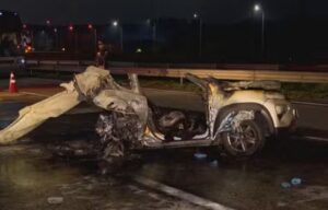 Dois acidentes tiram 4 vidas em São Paulo entre domingo e segunda. Imagem: Reprodução TV Globo