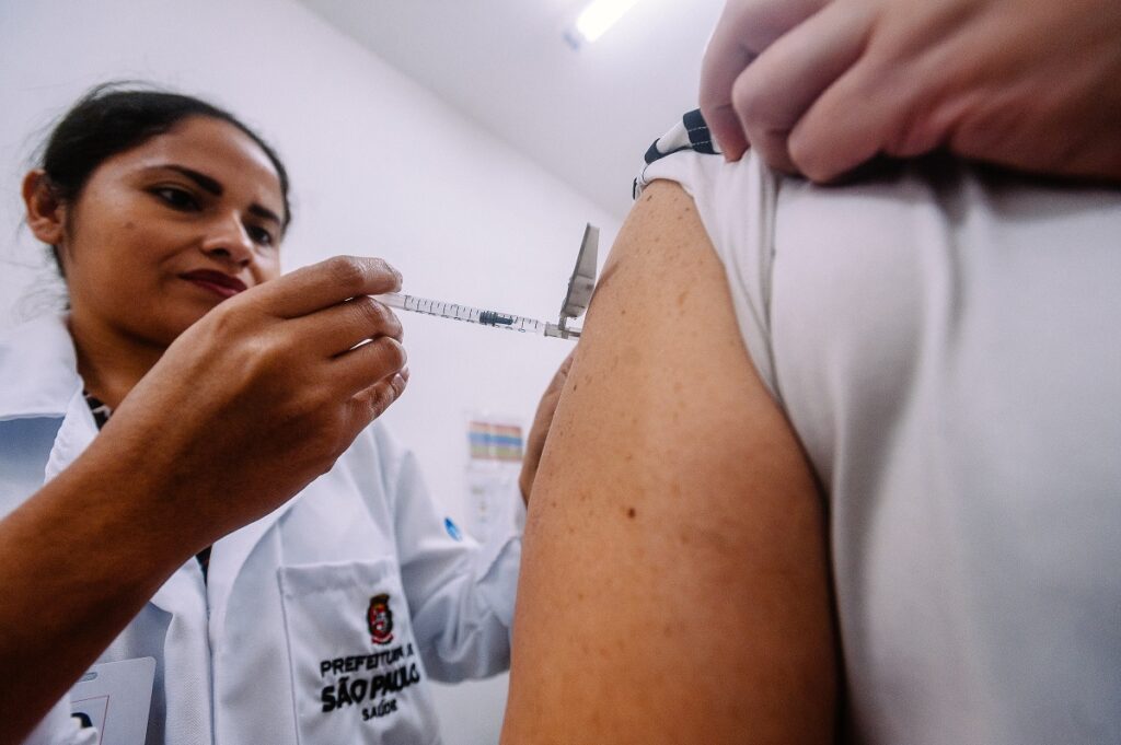 Dia D da Vacinação aplica mais de 268 mil doses em SP. Imagem: Leon Rodrigues/PrefSP