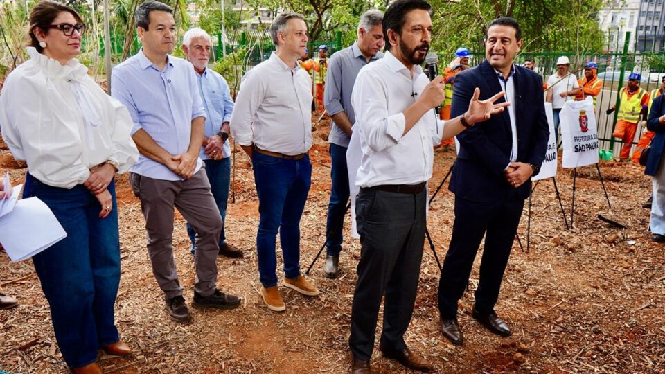 Ricardo Nunes segue Tarcísio e sobe tom contra greve. Imagem: Sergio Barzaghi PrefSP