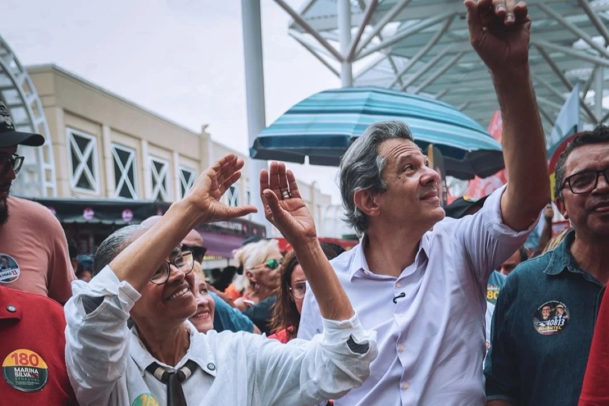Haddad ataca privatizações no início da campanha. Imagem: Diogo Zacarias/Divulgação