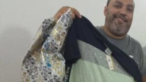 Bombril: funcionário usou cadeira e implorou pela vida. Imagem: Redes sociais