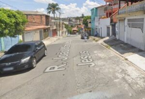 Feminicídio: mulher é morta com 4 tiros em SP. Imagem: Google Maps