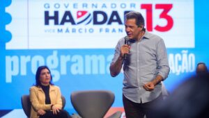 Haddad sobe o tom e crítica educação em SP: 'esse terror vai acabar'. Imagem: Redes sociais Haddad