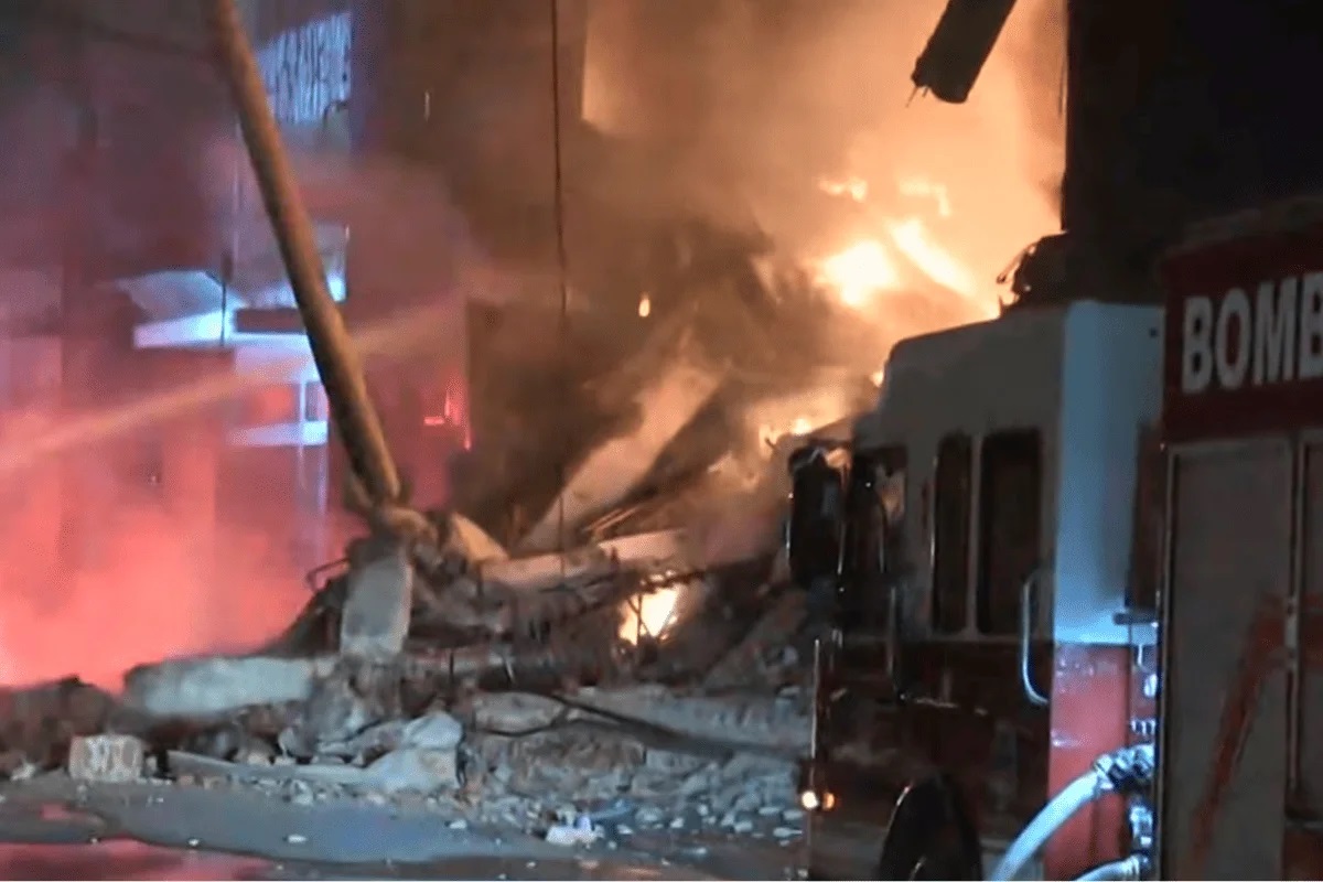 Incêndios em SP: polícia ainda investiga origem. Imagem: Reprodução TV Bandeirantes