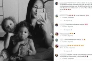 'Filhas, desculpa', diz Jennifer, após ex matar as duas crianças. Imagem: reprodução Redes sociais