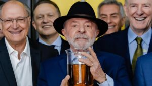 Lula confirma candidatura à reeleição após convenção em SP. Imagem: Ricardo Stuckert/Divulgação