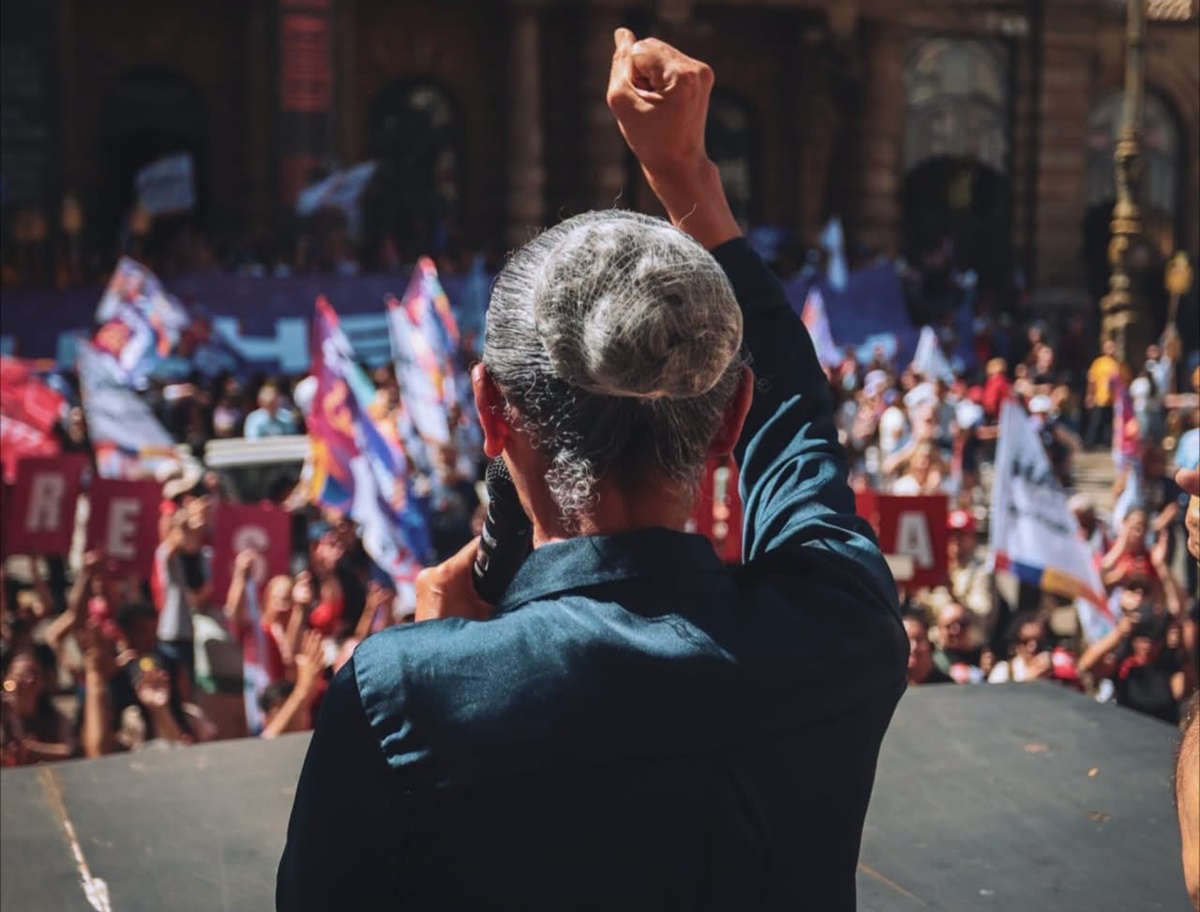 Marina Silva é alvo de hostilidade no 1º dia de campanha em SP. Imagem: Campanha Fernando Haddad