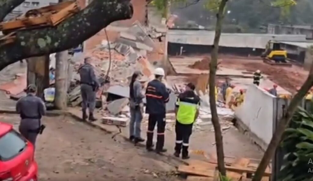 Desabamento em São Bernardo: o que se sabe até agora. Imagem: Reprodução