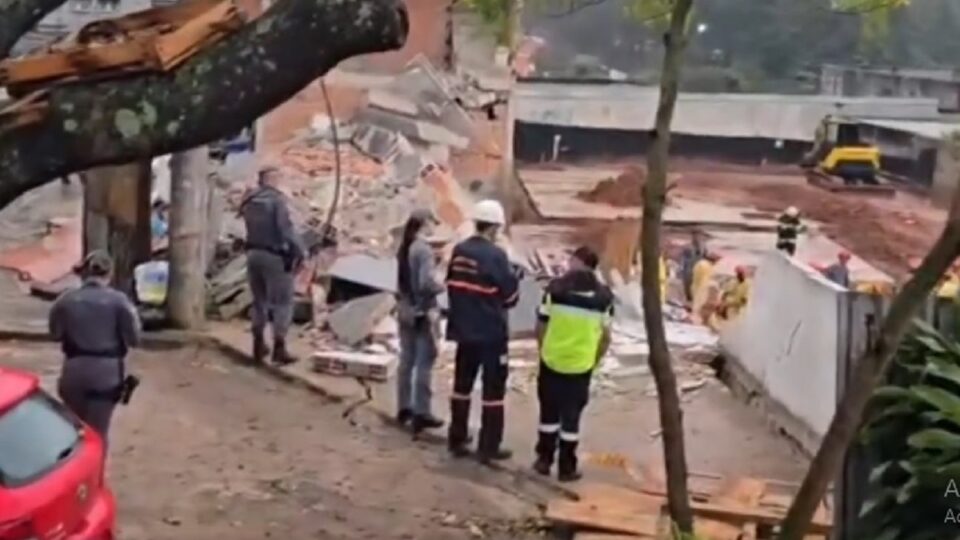 Desabamento em São Bernardo: o que se sabe até agora. Imagem: Reprodução