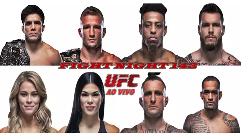 Veja onde assistir o UFC AO VIVO – Fight Night 143 Brooklyn