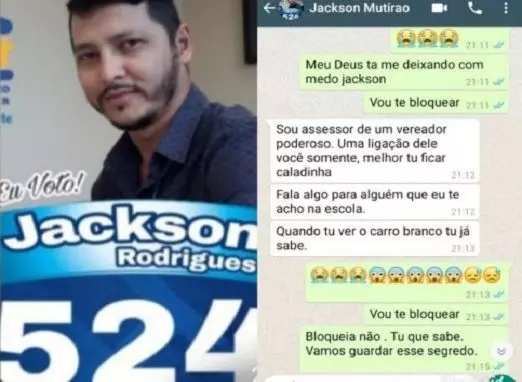 Assessor do Vereador 'Raulzinho' envia fotos nudez para adolescente de 13 anos diz Portal do Antonio Zacarias