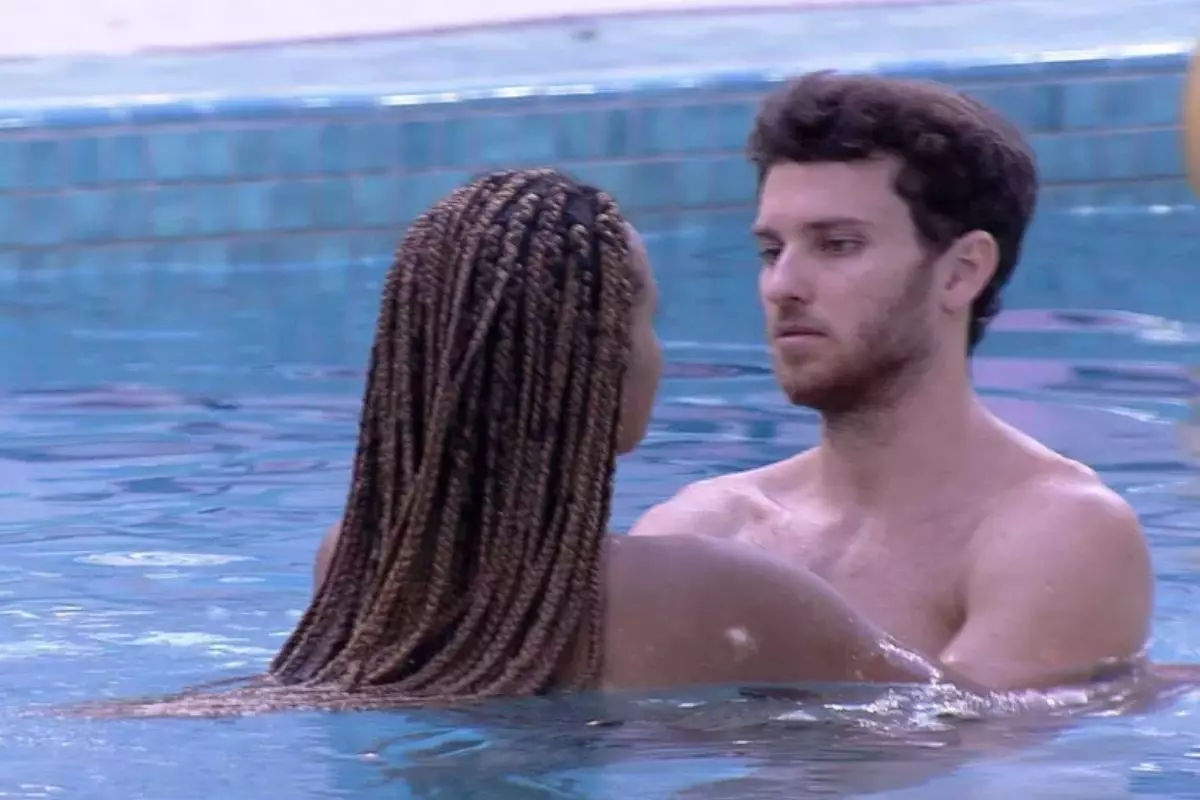 Lucas e Natália BBB 22 - Reprodução TV Globo