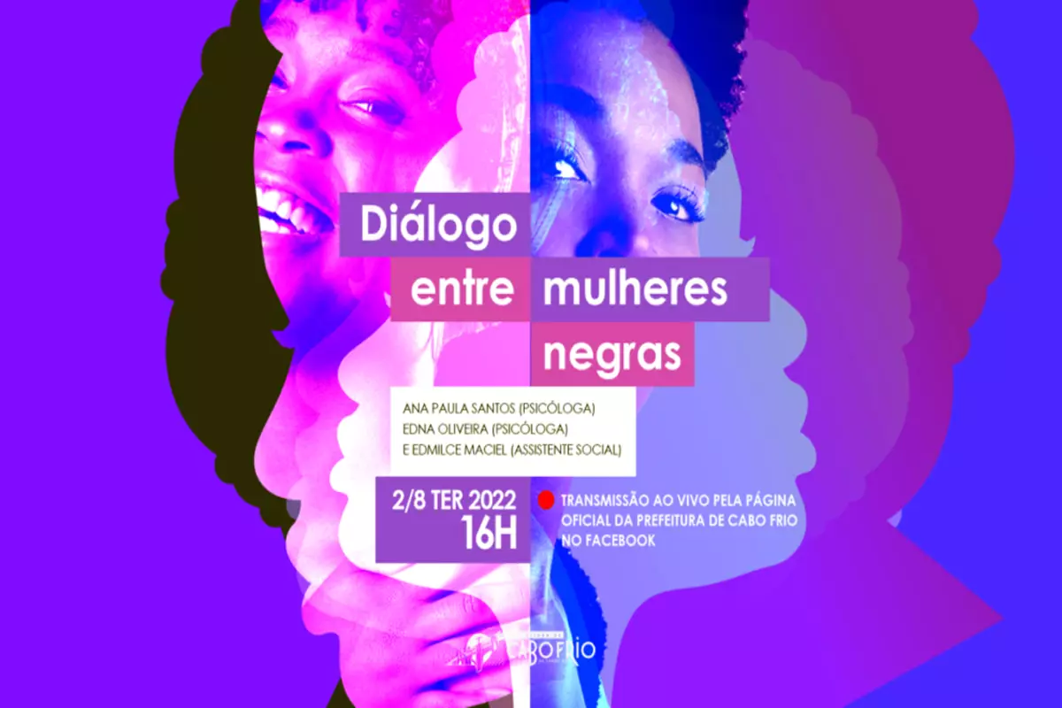 Live em Cabo Frio terá como tema “Diálogo entre mulheres negras”: saiba mais sobre o tema